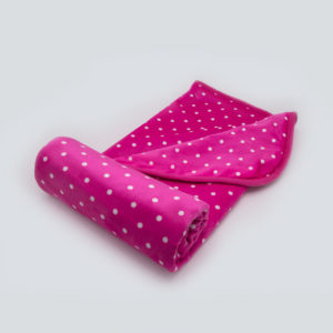 Pink Dots Fleece EMF Protection - Nurture Guard